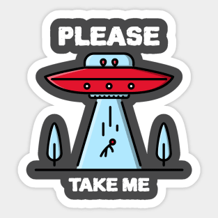 I need my space Sticker